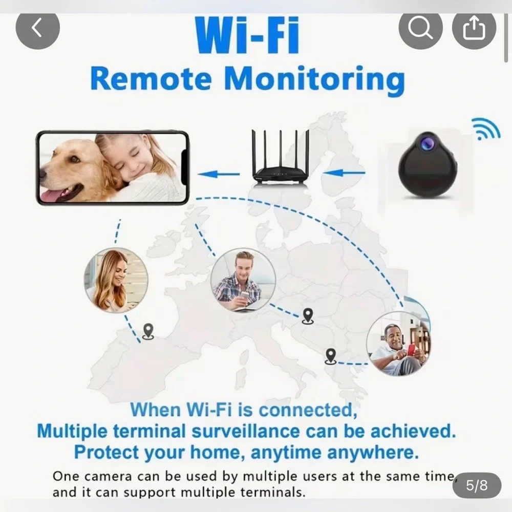 NWT π΅οΈ πππΌπ§ Wearable (Or Not!) Spy Camera Small And Discreet For Safety π§ - Picture 10 of 10